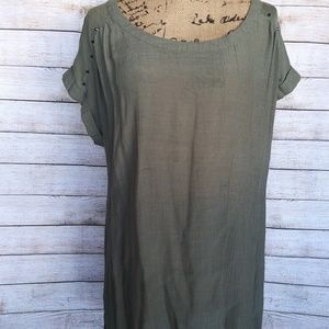 Maurices Tunic olive green XL
